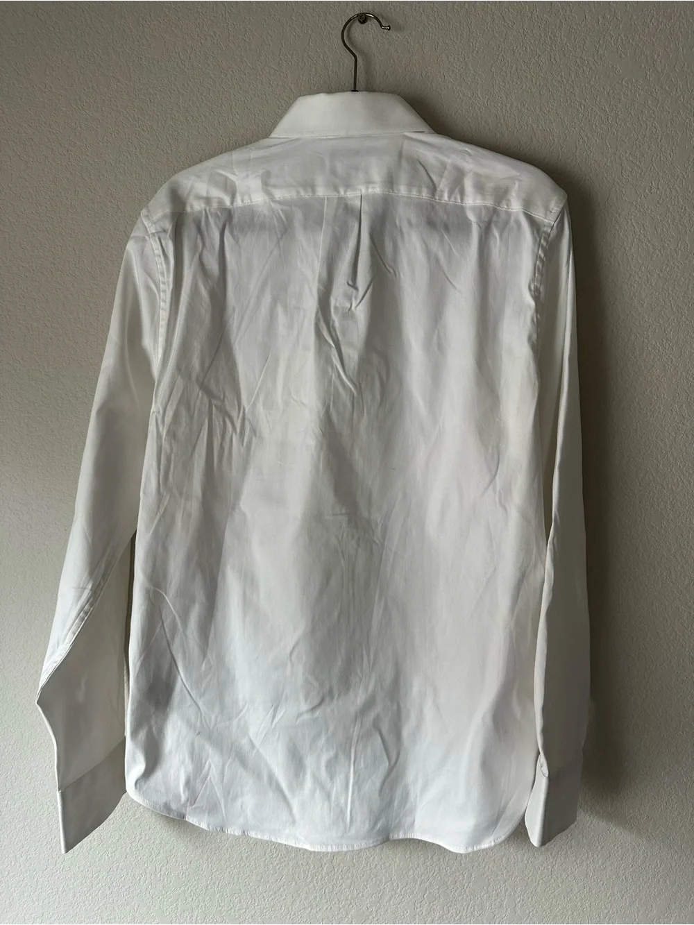 J. Crew Men's White Bowery Performance Button-Down Dress Shirt size Slim M